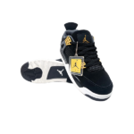 Air Jordan Retro 4 Black and Grey